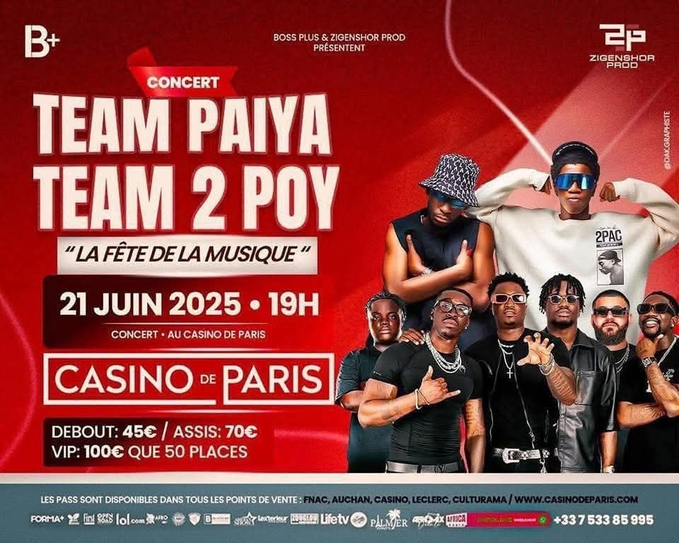 Affiche Team Paiya x Team2Poy